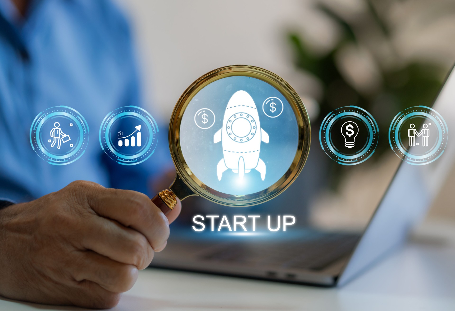 People with startup concept, SME business growth, entrepreneurship, investment financial success, business development, digital marketing, small business and leadership, new product strategy plan